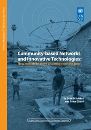report - Community-based Networks and Innovative Technologies ...