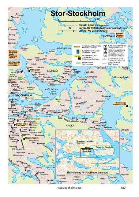 Stockholmskortet The Stockholm Card