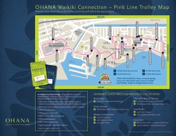 Pink Line Trolley Map - Outrigger Hotels and Resorts