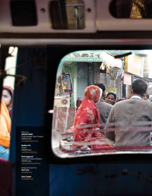 SuStainable urban tranSport in india - World Resources Institute