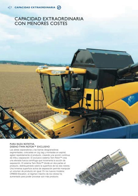 NEW HOLLAND CR9OOO ELEVATION