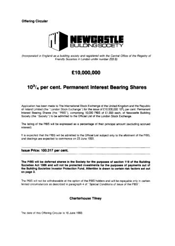 Newcastle Building Society Pibs Newcastle Building Society Pibs
