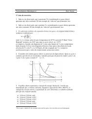 TermodinÃ¢mica MetalÃºrgica I Prof. Nestor 1Âª Lista de ... - Ufrgs