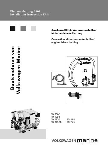 Boo tsmo toren von V olksw agen Marine