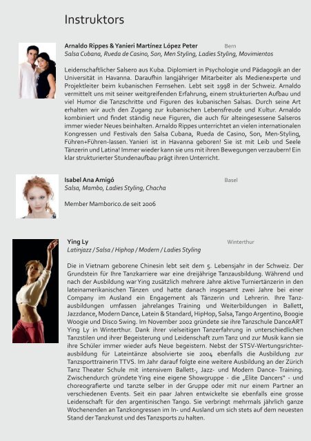 Tanzreise Mallorca 2012 12.Mai - 19.Mai 2012 ... - Salsa Studio Zürich