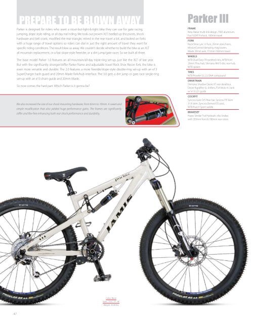 2008 BIKE CATALOG - Jamis Bicycles