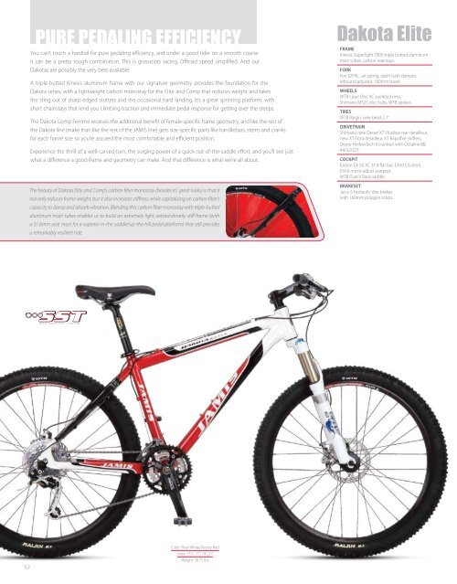 2008 BIKE CATALOG - Jamis Bicycles