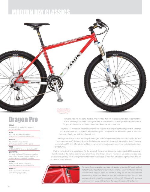 2008 BIKE CATALOG - Jamis Bicycles