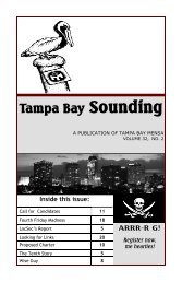 March 2007 eSounding - Tampa Bay Mensa