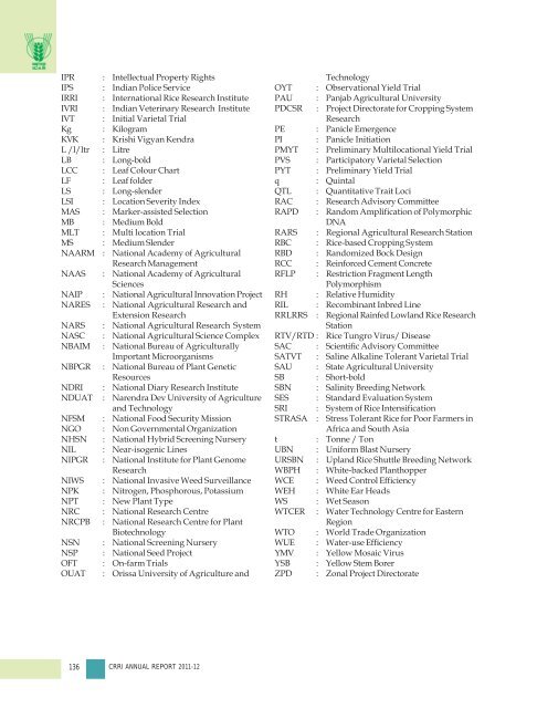 Central Rice Research Institute Annual report...2011-12