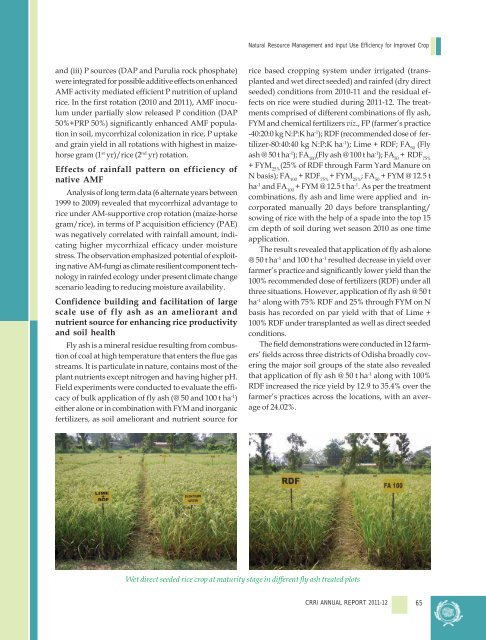 Central Rice Research Institute Annual report...2011-12