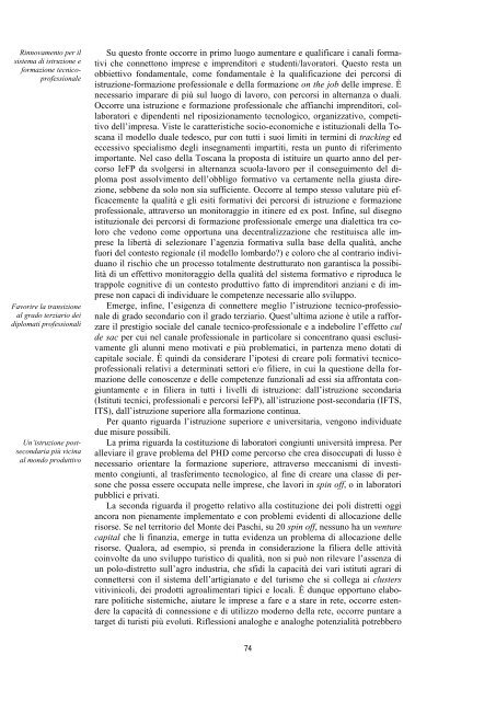 La condizione giovanile ai tempi della crisi - Irpet