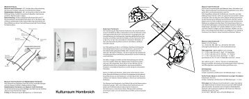 Kulturraum Hombroich - Stiftung Insel Hombroich