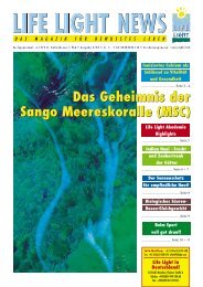 Das Geheimnis der Sango Meereskoralle (MSC) Das ... - Vollkraft