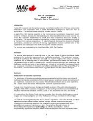 MASTER LIST of IAAC DOCUMENTS