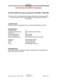 Inter American Accreditation Cooperation IAF GD 24:2004 ... - IAAC