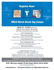 YMCA March Break Day Camps - YMCAs