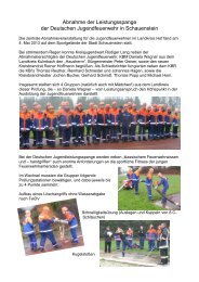 Abnahme der DJF-Leistungsspange 2013 - Freiwillige Feuerwehr ...