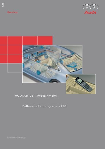 AUDI A8 ´03 - Infotainment Selbststudienprogramm ... - VolksPage.Net