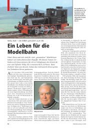 Ein Leben für die Modellbahn - Ade-Eisenbahn-Modelle