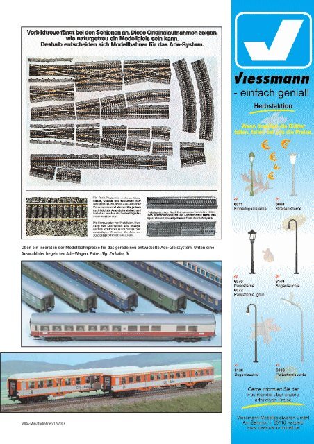 Ein Leben für die Modellbahn - Ade-Eisenbahn-Modelle