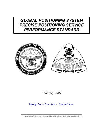 Precise Positioning Service Performance Standard - GPS.gov