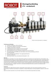 (lage temperatuur)-verdeelunit - Robot Vloerverwarming