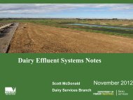 Scott McDonald Effluent Field Day presentation, Tas ... - DairyTas