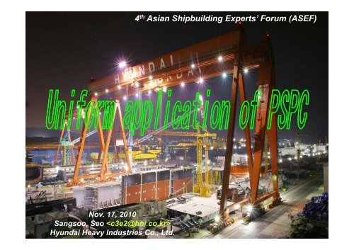 p - ASEF - Asian Shipbuilding Experts