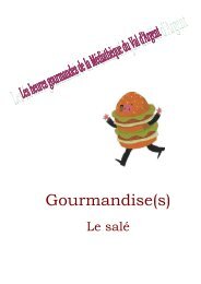 Gourmandise(s) - le site du Val d'Argent