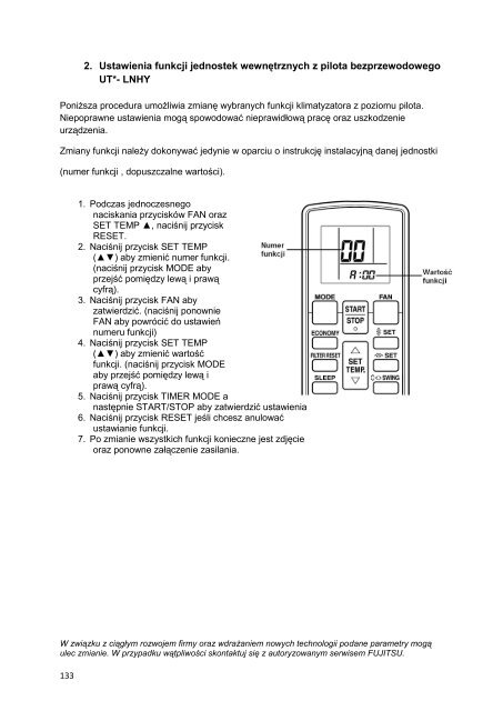 serwisowe dla systemÃ³w AIRSTAGE VRF ver.1.0 - Klima-Therm