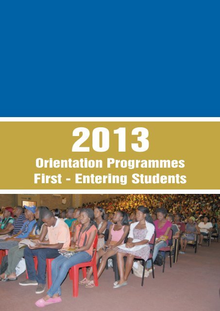 view programme - University of Limpopo