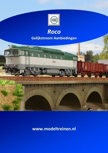 HM - Roco Gelijkstroom-Aanbiedingen - Harlaar Modeltreinen