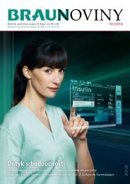 10 / 2010 (PDF, 4 MB) - Braunoviny - B. Braun Medical sro