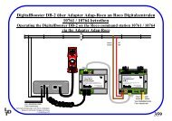 DigitalBooster DB-2 über Adapter Adap-Roco an Roco ...