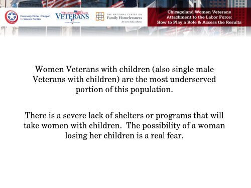 Presentation - National Coalition for Homeless Veterans