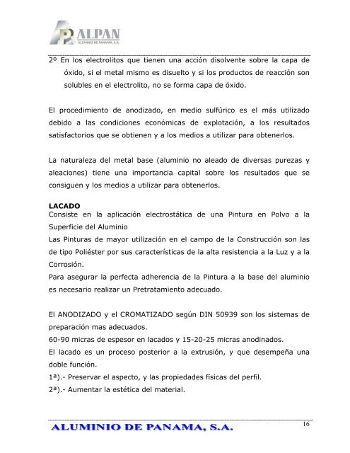 caso aluminio de panama - Ministerio de Comercio e Industrias