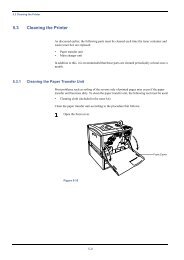 5.3 Cleaning the Printer - KYOCERA Document Solutions