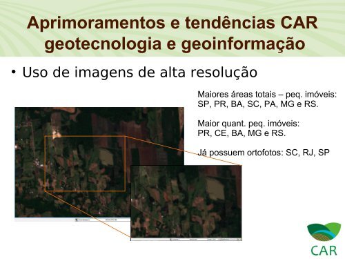 Cadastro Ambiental Rural â CAR A RevoluÃ§Ã£o da GeoinformaÃ§Ã£o ...