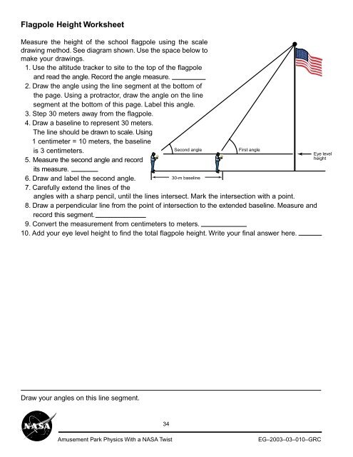 Amusement Park Physics With a NASA Twist - Space Flight Systems ...