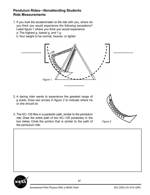 Amusement Park Physics With a NASA Twist - Space Flight Systems ...