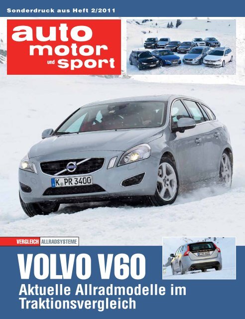 Aktuelle Allradmodelle im Traktionsvergleich - Volvo