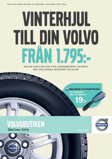 testa nya volvo s60! 5% rabatt med volvokort.