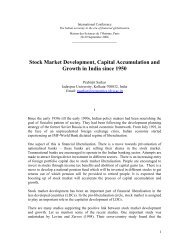 Stock Market Development, Capital Accumulation and ... - EconomiX