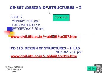 X - Department of Civil Engineering, IIT Bombay