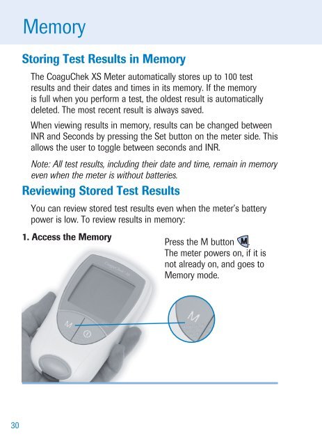 CoaguChekÂ® XS System