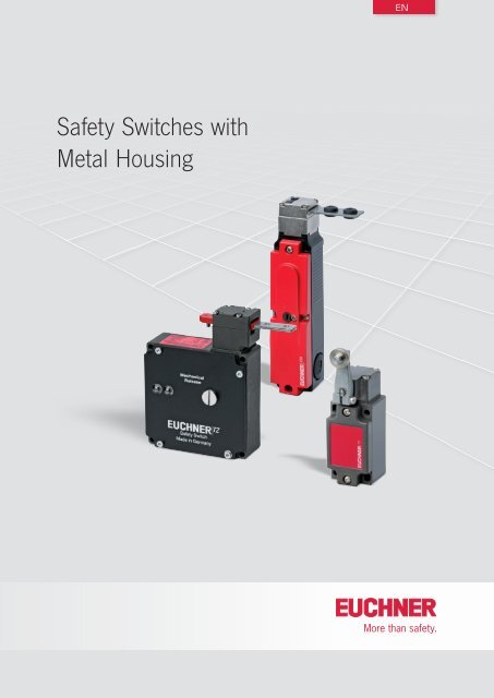 Safety Switches With Metal Housing Euchner Gmbh Co Kg