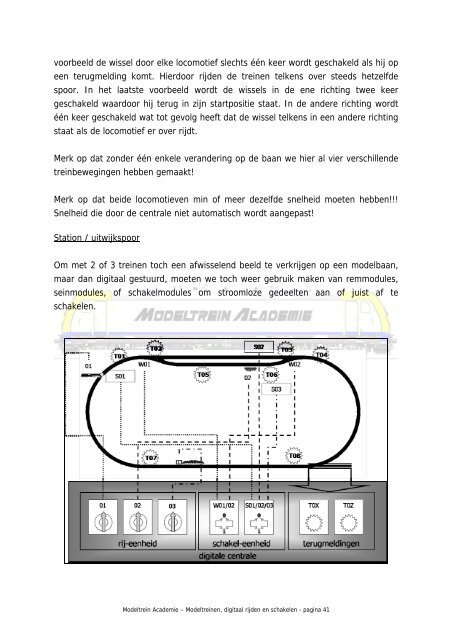 Digitaal rijden en schakelen