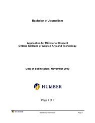 Bachelor of Journalism - Postsecondary Education Quality ...