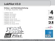 Anleitung ESU LokPilot V3.0